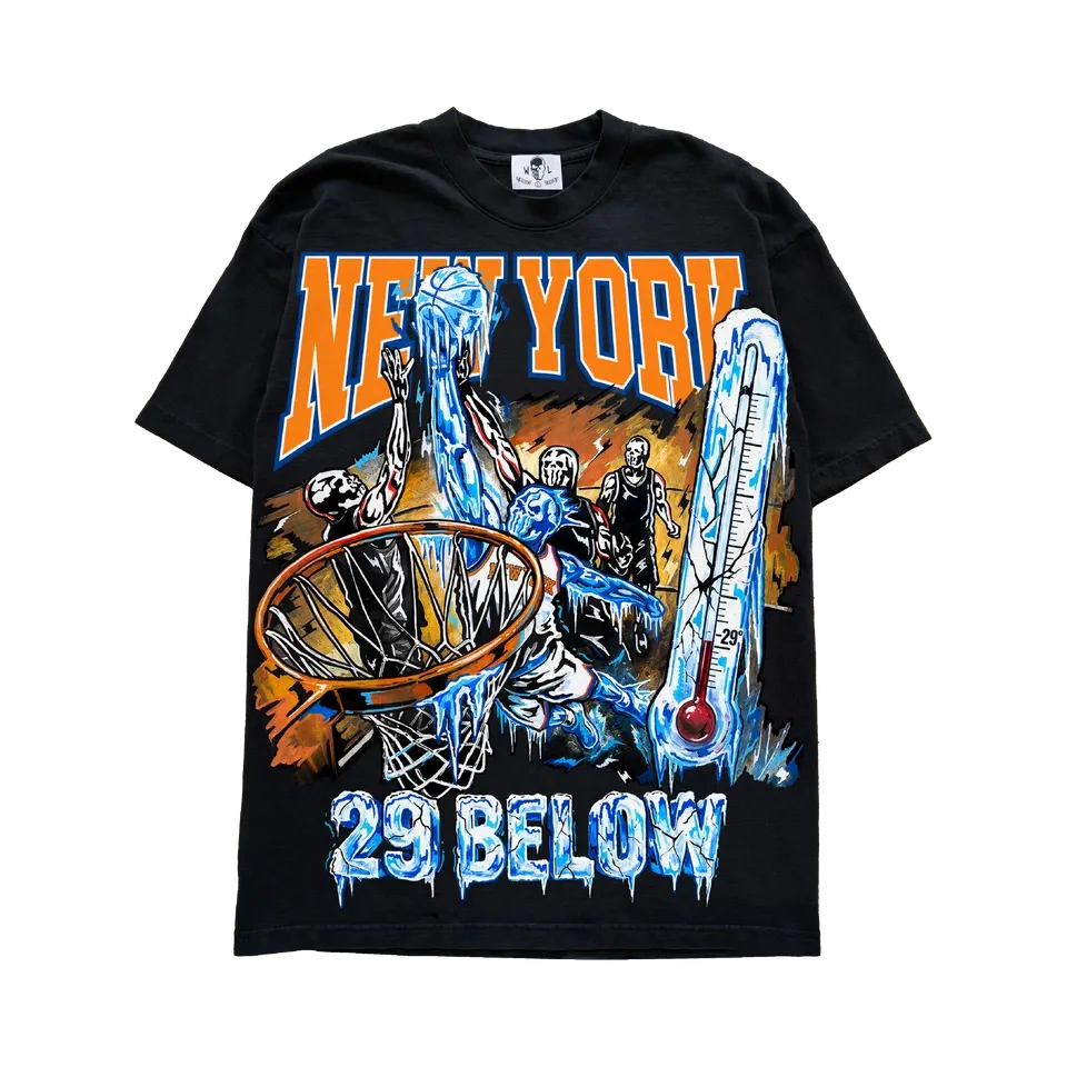 Warren Lotas 29 Below T-Shirt – Black Warren Lotas 29 Below T-Shirt – Black